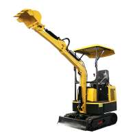 Strong Power Fully Hydraulic Excavator 1 Tonne Factory